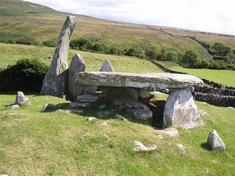 Cairnholy Tomb Is A Class Of Megalithic Tomb Known As A Clyde Cairn Is