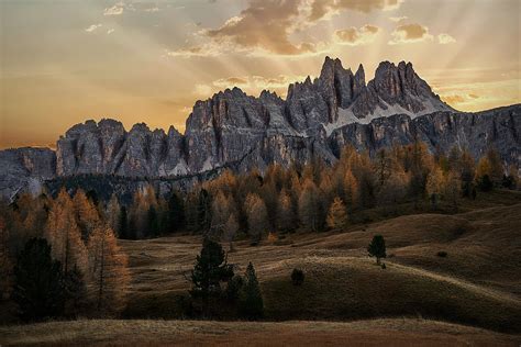 Sunrise In The Dolomites Photograph By Jon Glaser Fine Art America