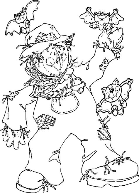 Scarecrow Batman Coloring Pages Coloring Pages