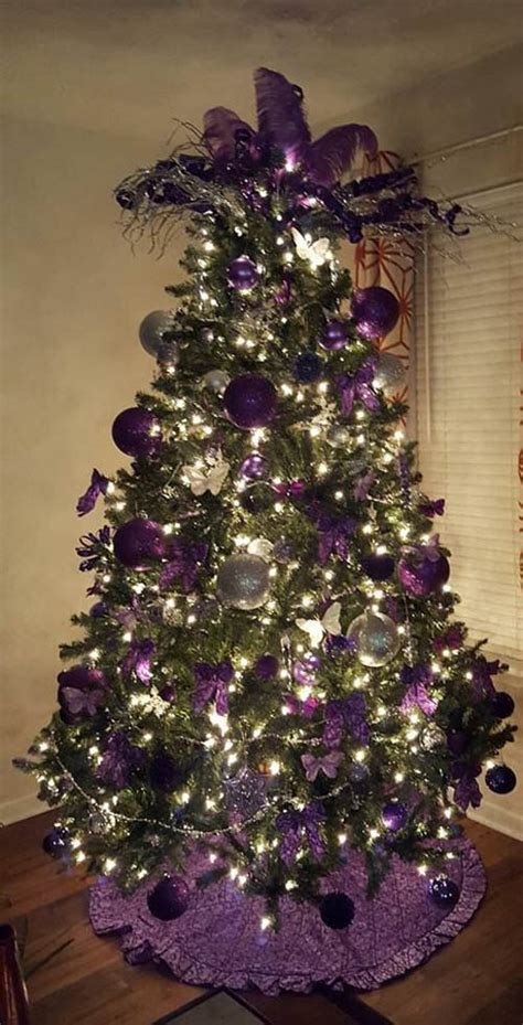 It's time for the classic tradition of shopping a christmas tree and decorating it. Top Purple Christmas Trees Decorations - Christmas ...