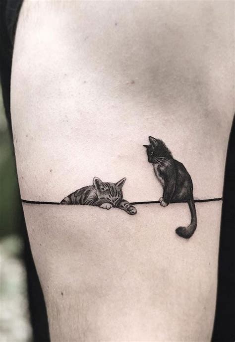 The Cutest Cat Tattoos Youll Ever See Geekspin