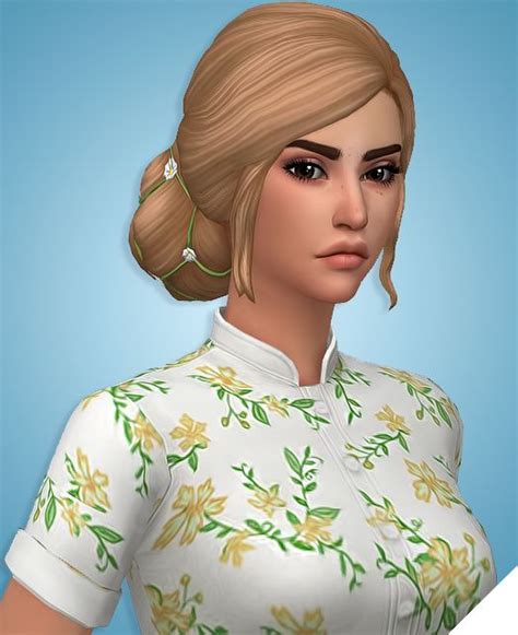 Vixella Cc Tumblr Sims Hair Sims Sims 4