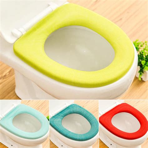 Buy Soft Closestool Washable Lid Top Cover Bathroom Warmer Toilet Seat