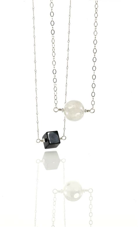 Simplicity Necklaces Contemporary Jewellery Geometric Shapes Unique