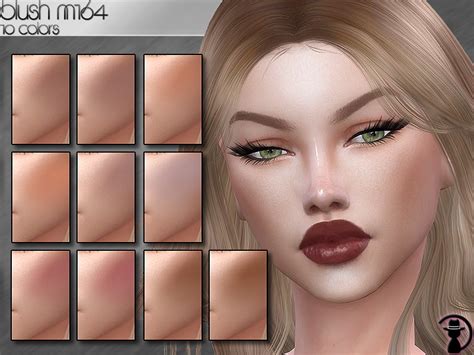 The Sims Resource Blush M164 By Turksimmer • Sims 4 Downloads