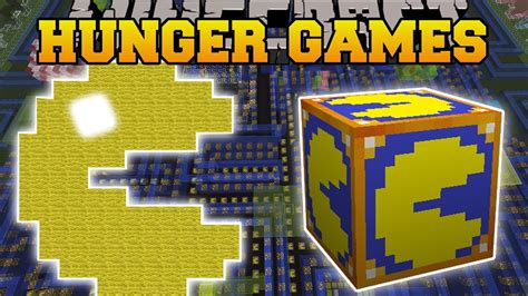 Minecraft Pacman Hunger Games Lucky Block Mod Modded Mini Game