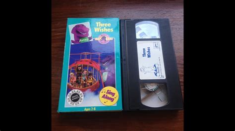 Opening To Barney And The Backyard Gang Three Wishes Vhs