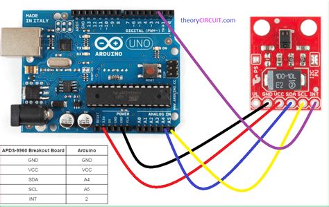 Arduino Gesture Sensor Apds