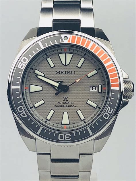 Seiko Prospex Samurai Dawn Grey Limited Edition Mens Watch Srpd03k1