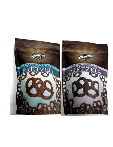 100% Nut-Free Chocolate Covered Mini Twist Pretzels png image