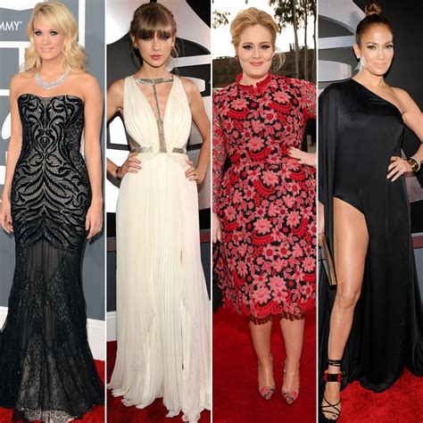 2013 Grammy Awards Red Carpet Pictures And Dresses Popsugar Celebrity