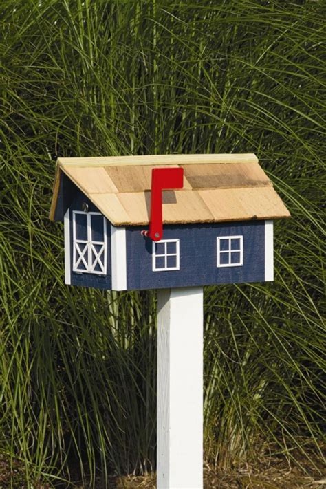Single Wood Mailbox - Mailboxes - Home Essentials - Amish ...