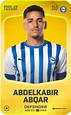 Limited card of Abdelkabir Abqar - 2022-23 - Sorare