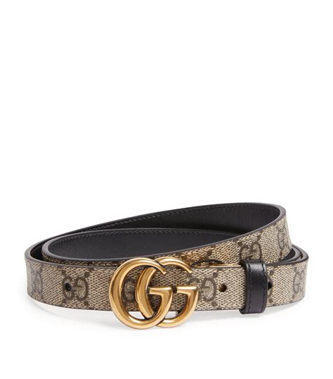 Womens Gucci Beige Reversible Marmont Belt Harrods Uk