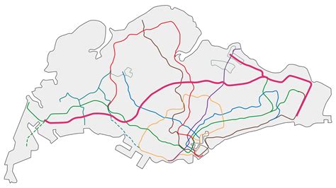 The cross island line will be the eighth line to be introduced into the mrt system. Cross Island Line | SGTrains.com