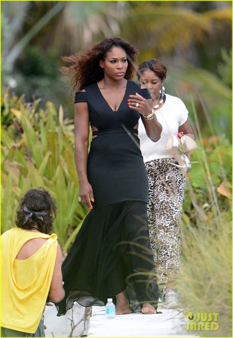 Serena Williams Bikini Beach Photo Shoot Photo Bikini