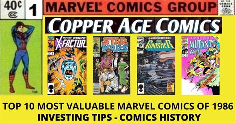 Copper Age Marvel Comics 1986 Top 10 Key Issues By Terry Hoknes Cbsi