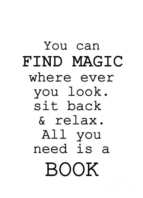 Dr Seuss Quote You Can Find Magic All You Need Is Book