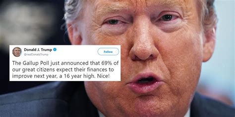 Trump Just Used The 69 Nice Meme In A Tweet About Finances And Nobody