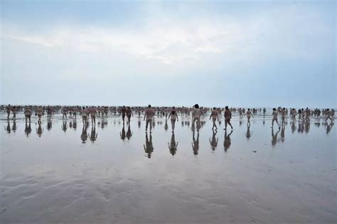 Hundreds Of Nude Men And Women Enjoy A Chilly Plunge In The North Sea In The North East Skinny