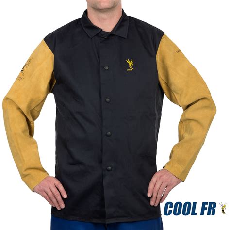 Weldas Cool Fr Weldingfire Retardantdielectric Jacket Cotton And
