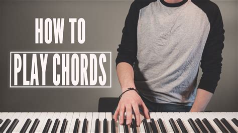 How To Play A Chord On Piano For Beginners With Good Technique Youtube