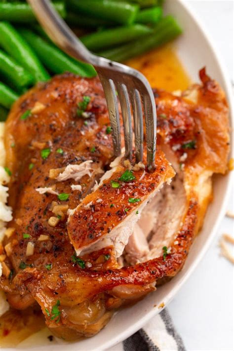 Slow Cooker Brown Sugar Garlic Chicken The Cooking Jar