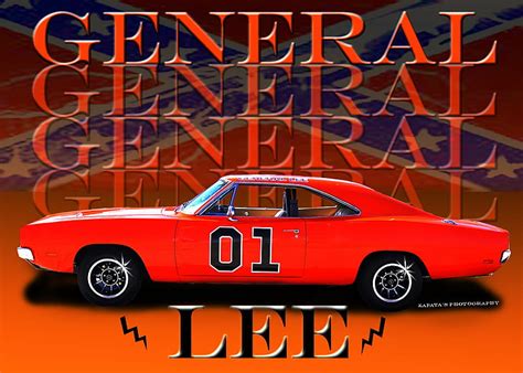 Charger Dodge Dukes General Hazzard Hot Lee Muscle Poster Rod