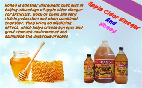 However, the safety of combining apple cider vinegar and honey for young children has not been studied. 11 Ways On How To Use Apple Cider Vinegar For Arthritis Pain