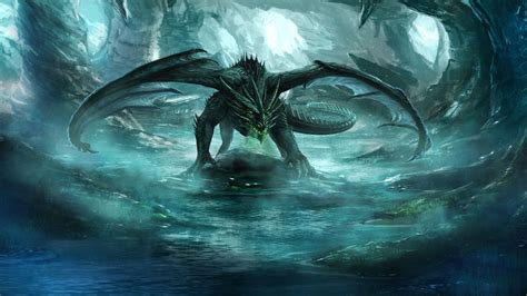 Cave Dragon Dragon Fantasy Deviantart By Robertcrescenziodeviantart