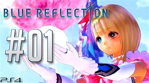 Livestream Blue Reflection Ps4 Walkthrough Part 1 Youtube