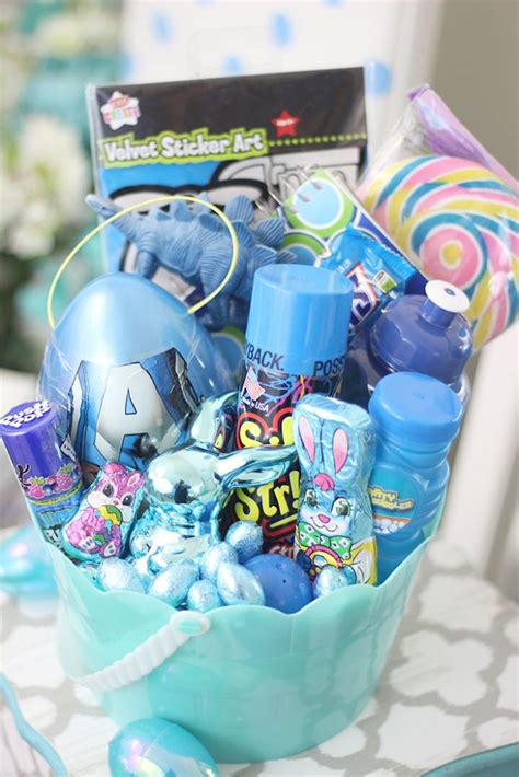 Big List Of Color Themed Easter Basket Fillers Cutefetti