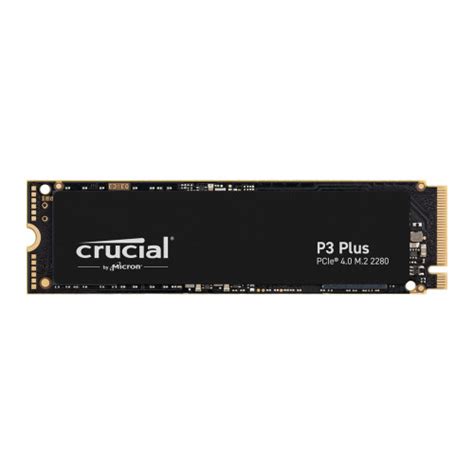 Crucial Ct4000p3pssd8 P3 Plus 4tb Pcie Gen4 3d Nand Nvme M2 Ssd Up To