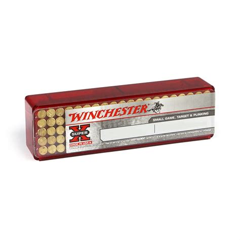 100 Rounds Of Winchester Super X 22lr High Velocity 40