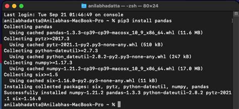 Cómo instalar Python Pandas en MacOS Barcelona Geeks