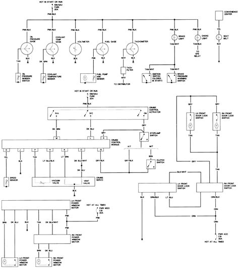 Chevrolet S10 Wiring Schematic Wiring Diagram