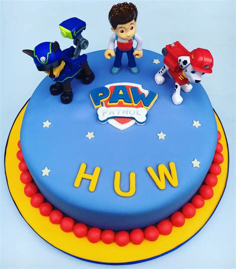 Cool Paw Patrol Cake 2022 Princess Birthday Decoration