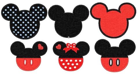 Mickey And Minnie Heads
