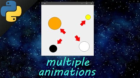 Python Multiple Animations 🎞️ Youtube