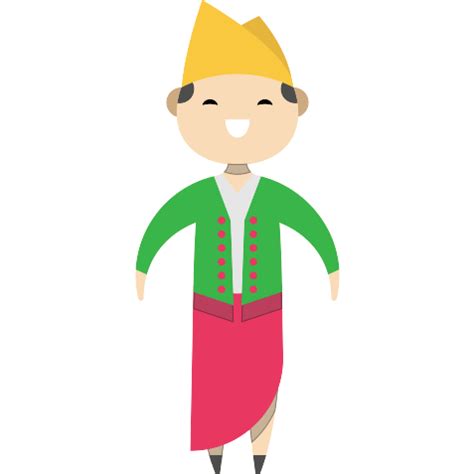 Download this premium vector about indonesia male and female in traditional costume, indonesia people greeting and indonesia flag on white background cartoon character. Indonesian - Free people icons