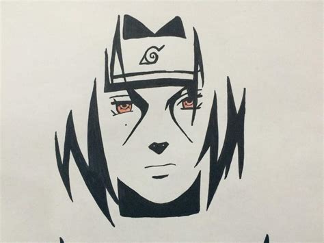 無料ダウンロード Itachi Drawing Easy Face 135049 How To Draw Itachi Uchiha Face