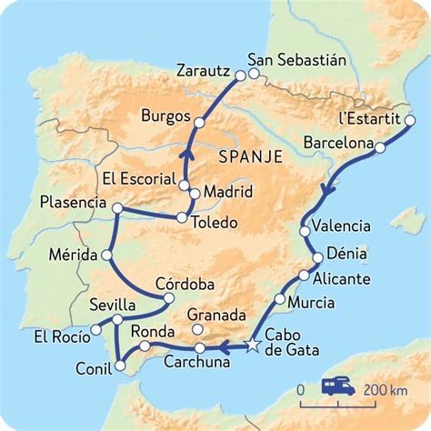 Rondreis Spanje Portugal Met Camper
