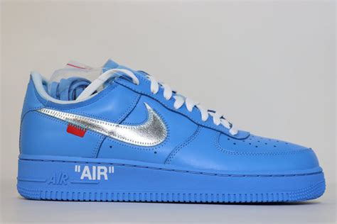 Air Force 1 Low Off White Mca University Blue Hypeunique