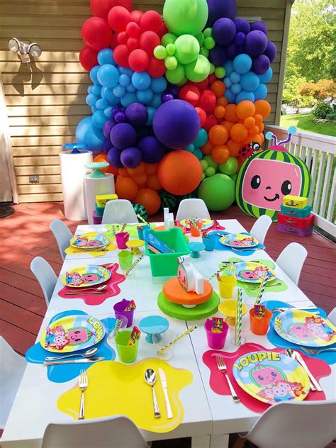 Cocomelon 2nd Birthday Party Ideas