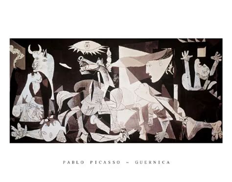 Guernica By Pablo Picasso Art Print Figurative Museum Poster