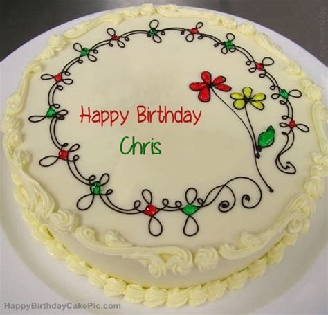 Birthday Cake For Chris