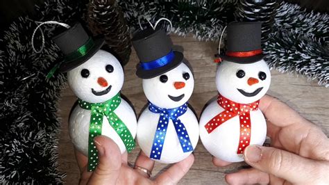 Diy Snowman Snowman For Christmas Decoration How To Make Snowman