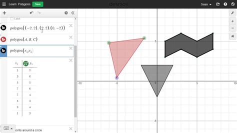 Learn Desmos Polygons Youtube