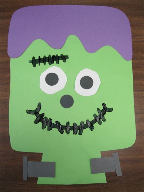Try these fun learning activities and games for kindergartners. Frankenstein (With images) | Halloween kindergarten ...