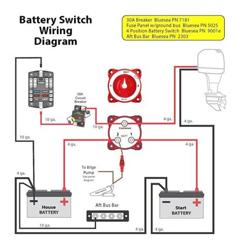 Car Battery Isolator Switch Wiring Diagram